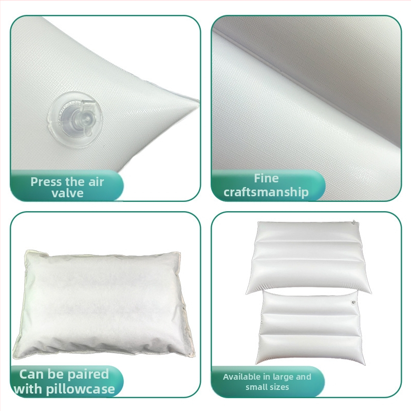 Napuhiva jastučnica za bolnicu, prijenosna za putovanja, jastuk za odmor, može se koristiti i kao podloga za noge. Materijal: ekološki PVC; tip: konvencionalni; debljina: uobičajena; prilagodba na zahtjev