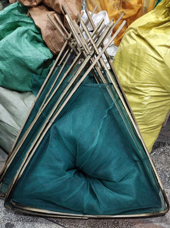 Baozhu Plasă de răsat cu sac întărit pentru melci, pești și homari — Fier