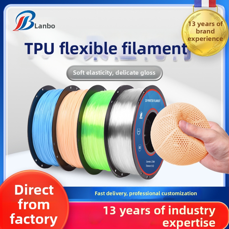 TPU 3D nyomtatáshoz való fogyóanyagok, kör keresztmetszet, korong alak, hossz 330, márka Lambo