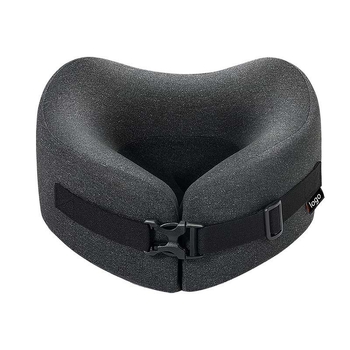 Ταξιδιωτικό μαξιλάρι σε σχήμα U με αφρό μνήμης, ύφασμα Milk Velvet, ελαφρύ έως 0,5 κιλά