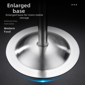 Raft rotativ pentru ustensile de bucătărie – oțel inoxidabil 304, multifuncțional, mobil, stil modern minimalist