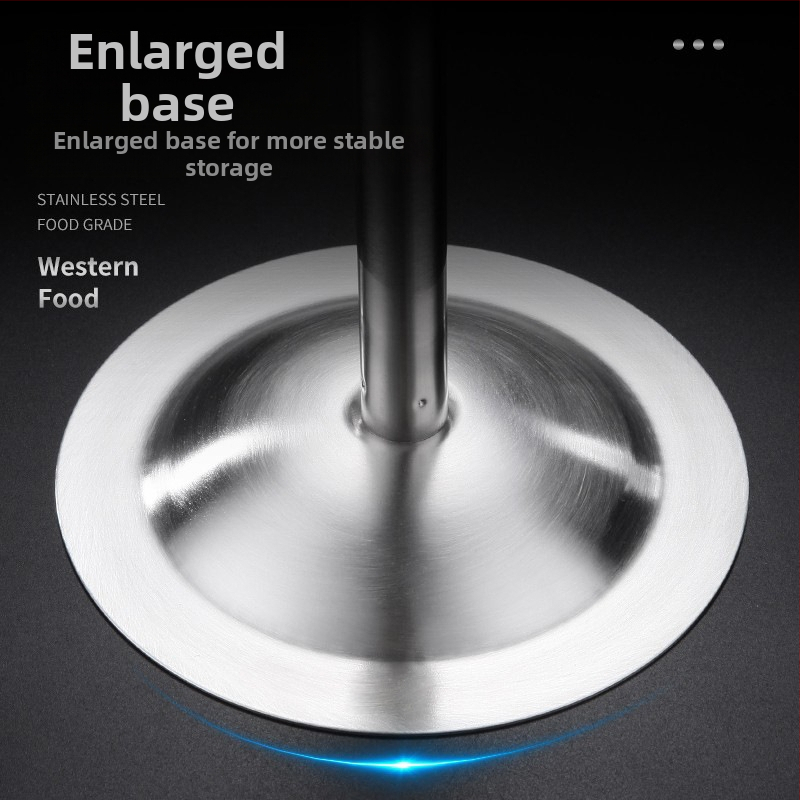 Raft rotativ pentru ustensile de bucătărie – oțel inoxidabil 304, multifuncțional, mobil, stil modern minimalist