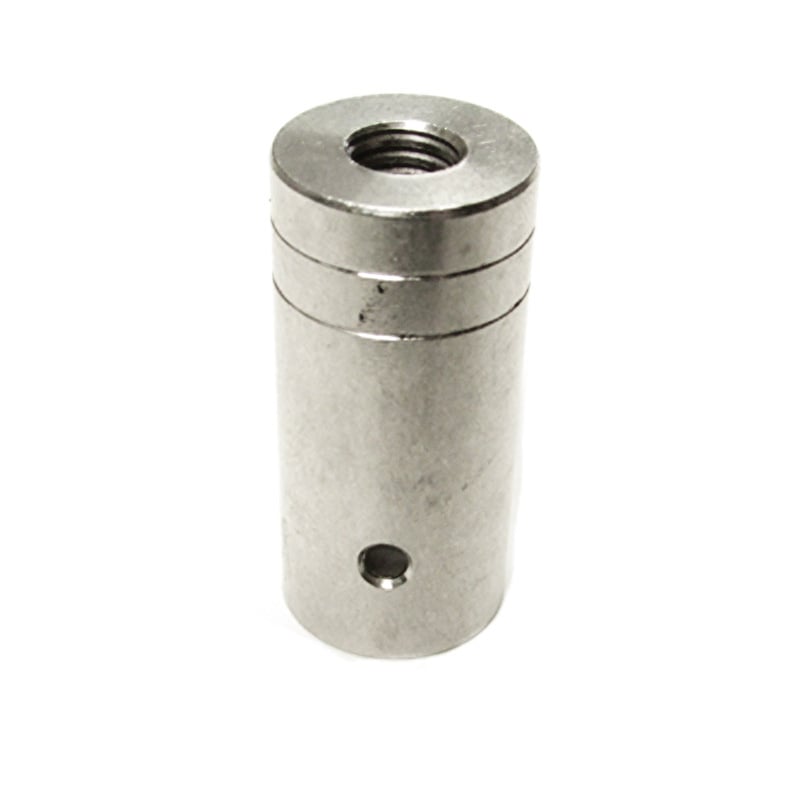 Conector din oțel inoxidabil pentru capul de undiță cu plasă — diametre 16/19/24 mm; adâncime plasă 1; sarcină 1