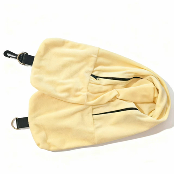 Μαξιλάρι λαιμού σε σχήμα U για ταξίδια — χωρίς γέμισμα, μπορεί να γεμίσει με ρούχα; Υλικό: πολυεστερική ίνα; Βάρος κάτω από 0,5 kg; Στυλ: μοντέρνος μινιμαλισμός