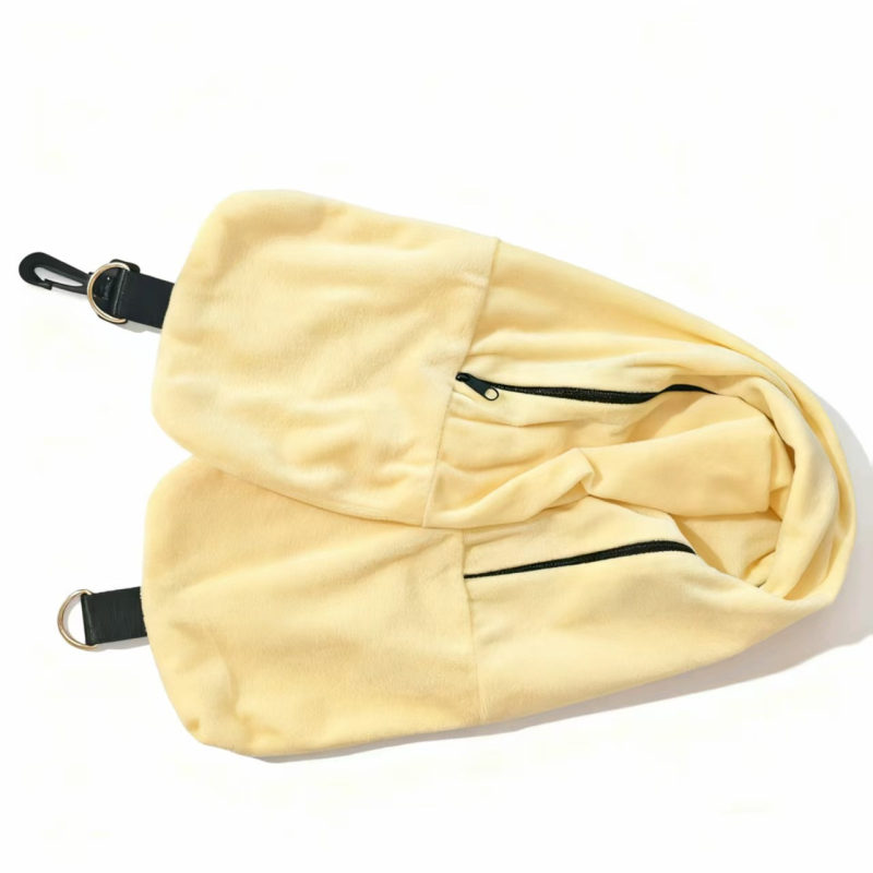 Μαξιλάρι λαιμού σε σχήμα U για ταξίδια — χωρίς γέμισμα, μπορεί να γεμίσει με ρούχα; Υλικό: πολυεστερική ίνα; Βάρος κάτω από 0,5 kg; Στυλ: μοντέρνος μινιμαλισμός