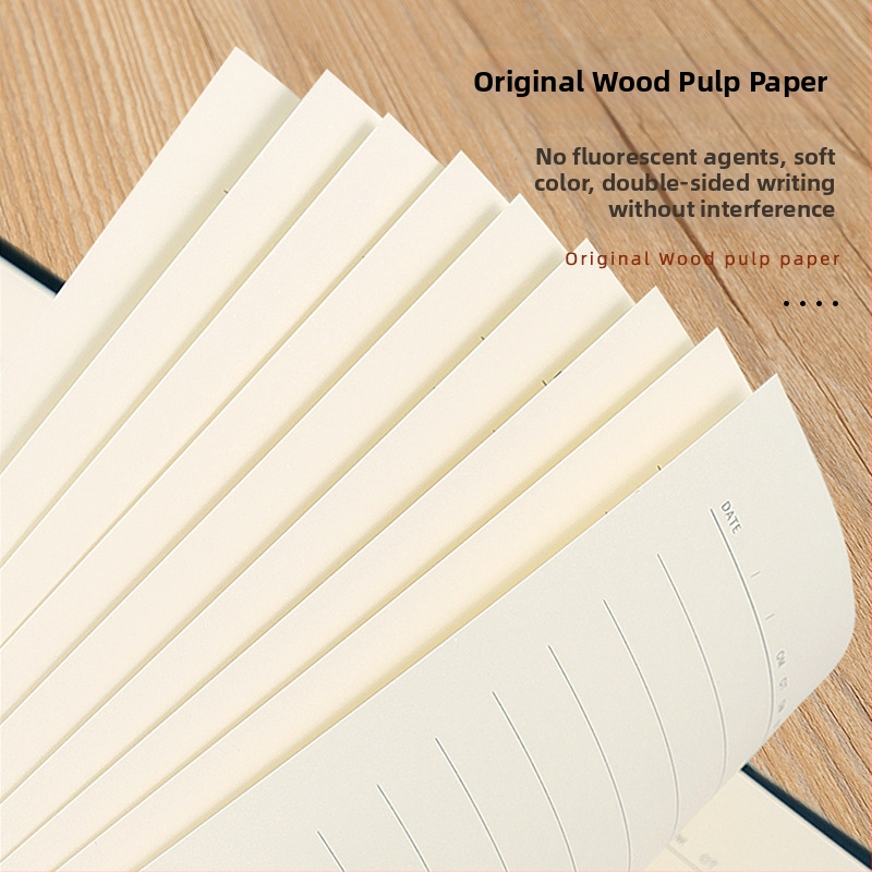 Xitong 919 caiet cu foi detașabile, hârtie Daolin, 180 de foi, cu logo imprimat.