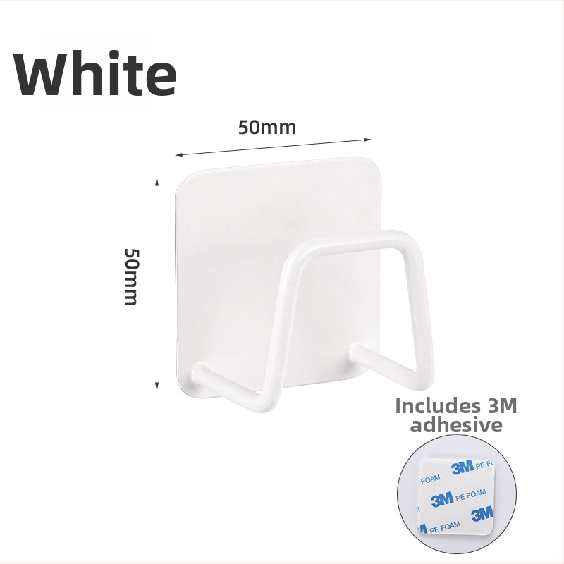 Suport din oțel inoxidabil pentru bureți și cârpe, montaj cu adeziv fără găuri, organizator multifuncțional