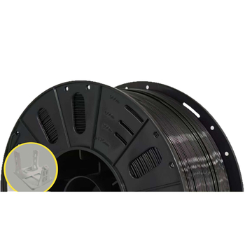 PETG filament za 3D printer, kružni presjek, promjer 1,75 mm, duljina oko 10 000 m, težina 3 kg