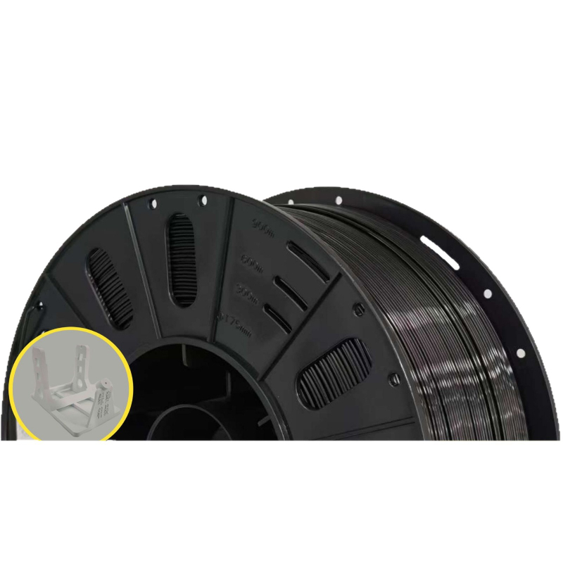 PETG filament za 3D printer, kružni presjek, promjer 1,75 mm, duljina oko 10 000 m, težina 3 kg