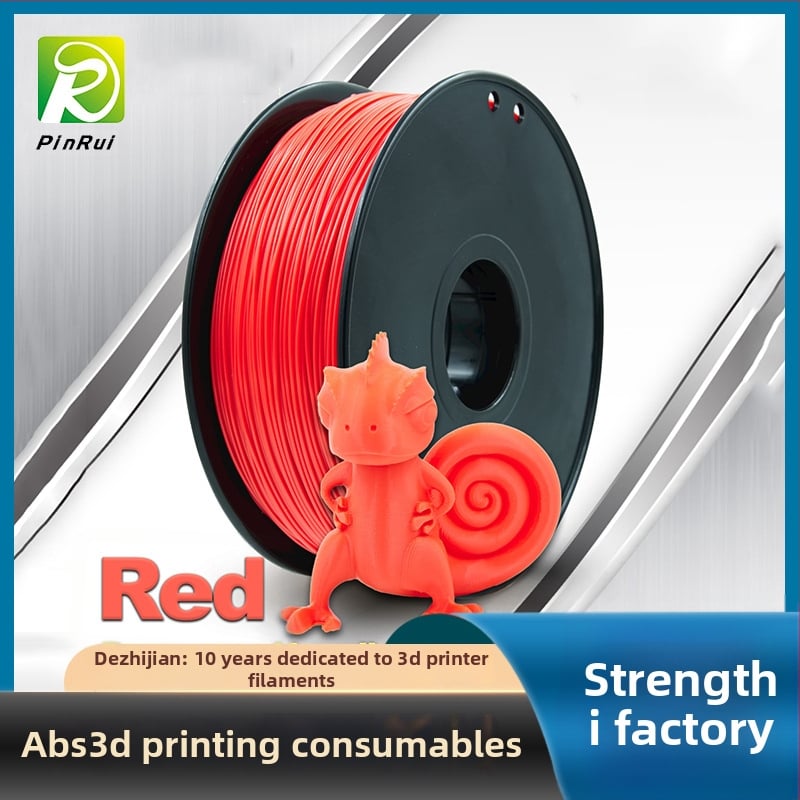 Filament ABS pentru imprimare 3D, secțiune circulară, densitate 1,05 g/cm³, marcă Pinrui, origine China
