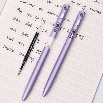 Στυλό στριφτού μηχανισμού για τέχνη — γέλη με εναλλάξιμες άκρες σε ποικίλα πάχη, ST ακίδα, πλαστικό περίβλημα, περιστροφικός μηχανισμός