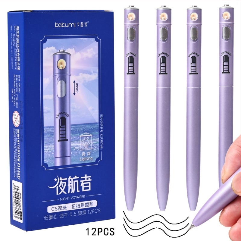 Στυλό στριφτού μηχανισμού για τέχνη — γέλη με εναλλάξιμες άκρες σε ποικίλα πάχη, ST ακίδα, πλαστικό περίβλημα, περιστροφικός μηχανισμός