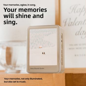 Boxă Bluetooth cu iluminare ambientală, baterie încorporată 1000–1200 mAh, putere 5W, răspuns în frecvență 100 Hz–20 kHz, carcasă ABS