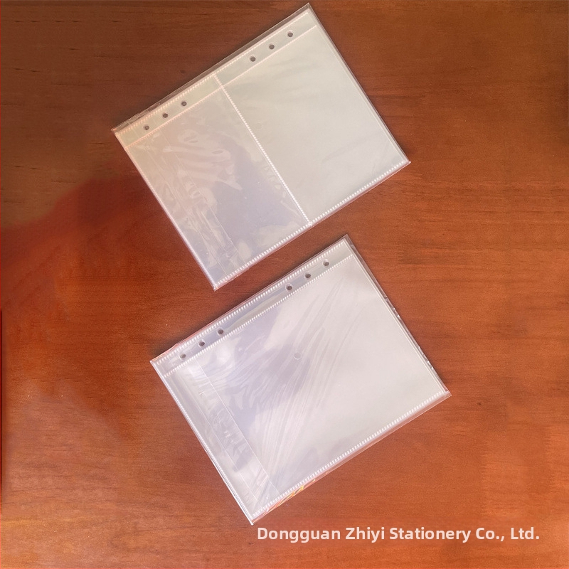 Album A5 pentru carduri, cu 6 găuri, 10 file, pagini interioare PP cu două fețe, pentru fani idoli, compatibil cu refili loose-leaf