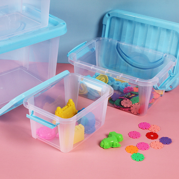 Cutie de depozitare din plastic PP, capacitate 9L, ne pliabilă, potrivită pentru jucării, haine, cosmetică și articole de papetărie