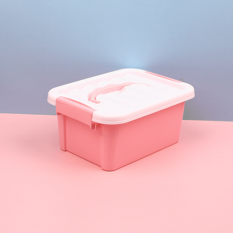 Cutie de depozitare din plastic PP, capacitate 9L, ne pliabilă, potrivită pentru jucării, haine, cosmetică și articole de papetărie