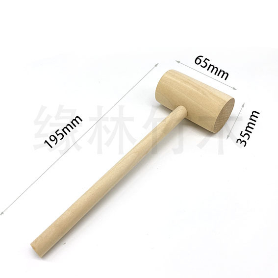 Dreveni dječji čekić za igru – materijal: buk / lotos drvo; stil: moderni minimalistički; pakiranje: kartonska kutija