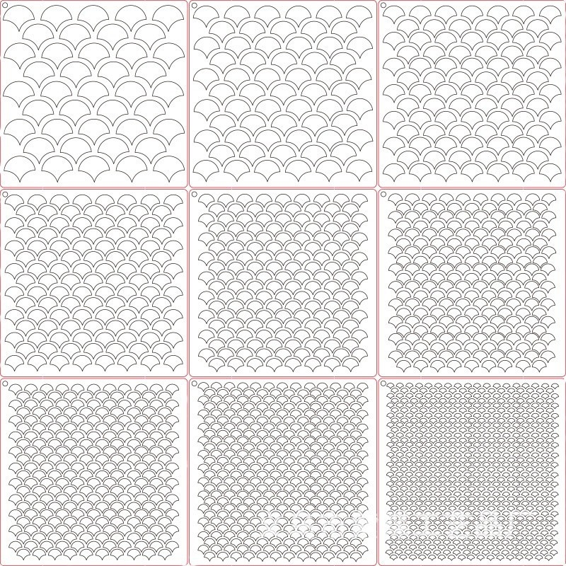 Perna cu coadă de sirenă din PET, Purple Butterfly, cu șablon gol pentru vopsire cu pulverizare și șablon de pictură cu solzi pe braț — IP autorizare: Nu, Import: Nu