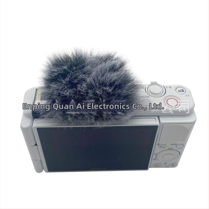 Voxdida accesorii audio ZV1: piese pentru hot shoe, husă din lână pentru cameră, husă din lână pentru microfon