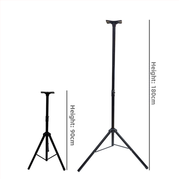 Suport pentru difuzoare și proiector cu trepied durabil, podea, mobil — model SPS-502.