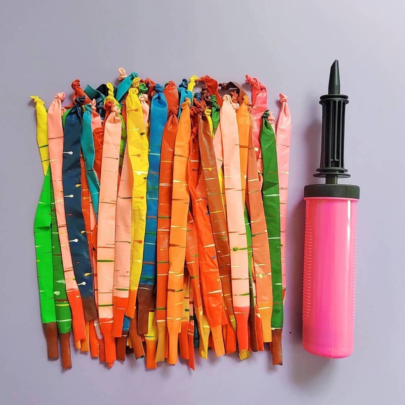 Balon-jucărie cu formă de bandă magică; fără logo tipărit; fără model; potrivit pentru Ziua Copilului