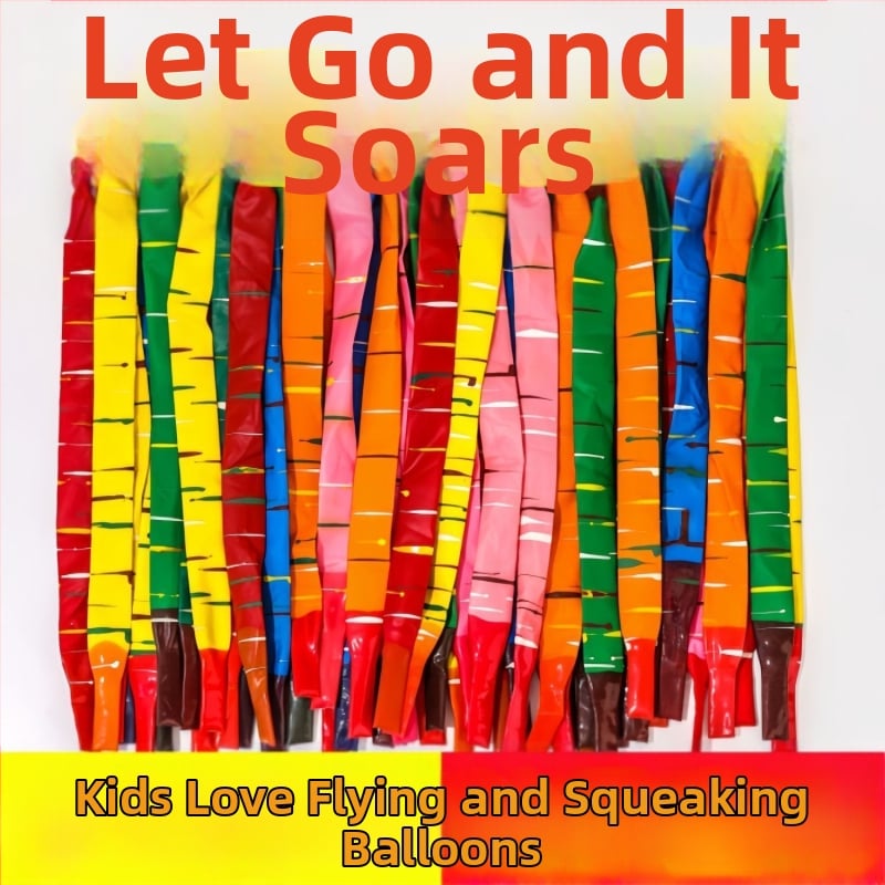 Balon-jucărie cu formă de bandă magică; fără logo tipărit; fără model; potrivit pentru Ziua Copilului