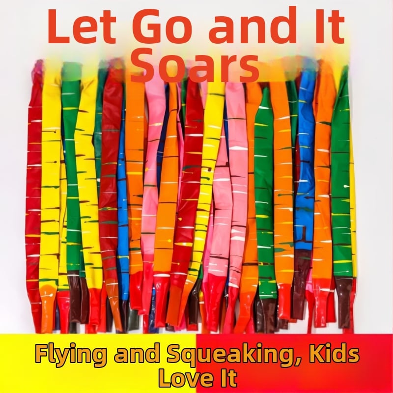 Balon-jucărie cu formă de bandă magică; fără logo tipărit; fără model; potrivit pentru Ziua Copilului