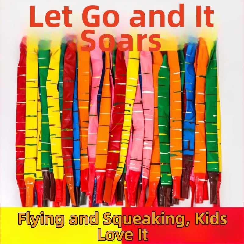 Balon-jucărie cu formă de bandă magică; fără logo tipărit; fără model; potrivit pentru Ziua Copilului