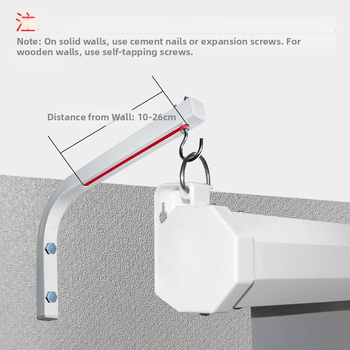 Fly Rima ecran de proiecție electric, suport de montaj portabil la unghi de 90°, raport de aspect 16:9/4:3, greutate 2 kg