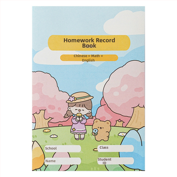 Bloc de teme pentru elevi din învățământul primar – legare cu adeziv, copertă din hârtie, pagini din pulpă de lemn, grosime suplimentară