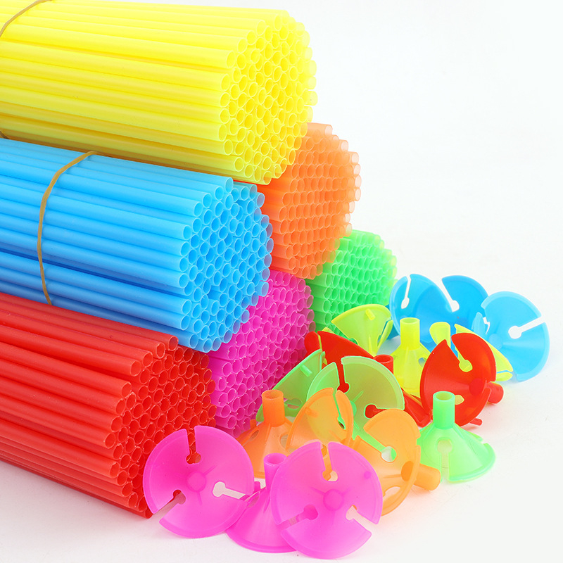 Suport baloane Shuai | plastic | pentru utilizare în exterior | potrivit pentru petreceri de seară, concerte, nunți, evenimente sportive și festivaluri