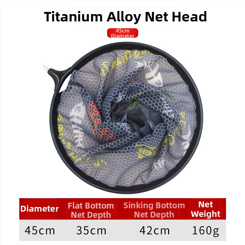 Plasă de pescuit cu buzunar Ice shadow - aliaj de carbon - mărci private licențiate: Is