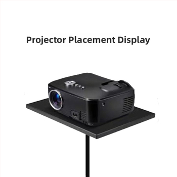 Suport pentru proiector pe podea, trepied pliabil, reglabil, cu tavă