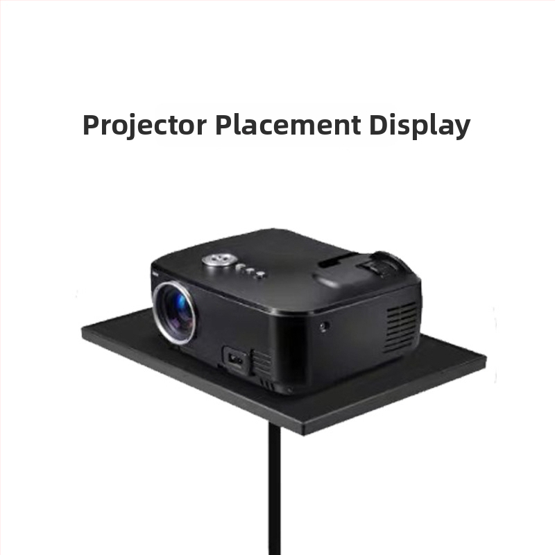 Suport pentru proiector pe podea, trepied pliabil, reglabil, cu tavă