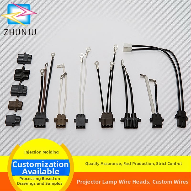 ZHUNJU Cabluri pentru lampă de proiector – Compatibile cu orice model, set de cabluri de conectare