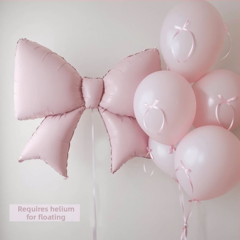 Balon din folie de aluminiu, formă fluture nod, model 6633 (Material: folie de aluminiu; Tip balon: balon din folie de aluminiu; Potrivit pentru: zile de naștere, Ziua Îndrăgostiților, Ziua Mamei, Festivalul Qixi, Nuntă)