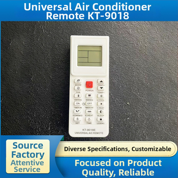 Risheng KT-9018e blister versiune telecomandă universală pentru aer condiționat, cu răcire și încălzire rapidă cu un singur clic