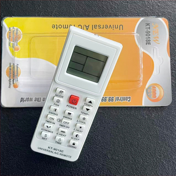 Risheng KT-9018e blister versiune telecomandă universală pentru aer condiționat, cu răcire și încălzire rapidă cu un singur clic
