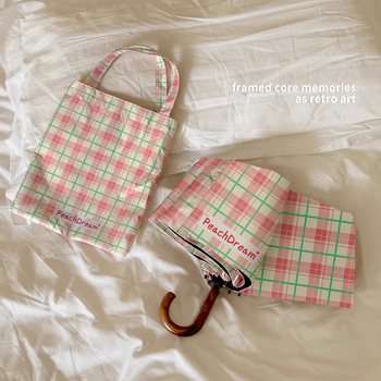 Ρετρό ομπρέλα για γυναίκες με καμπύλη γάντζο — για ήλιο και βροχή, UPF 50+ προστασία, 8 ράβδοι από ατσάλι, πολυεστερικό ύφασμα 190T, χειροκίνητος μηχανισμός ανοίγματος/κλεισίματος, δυνατότητα εκτύπωσης λογότυπου