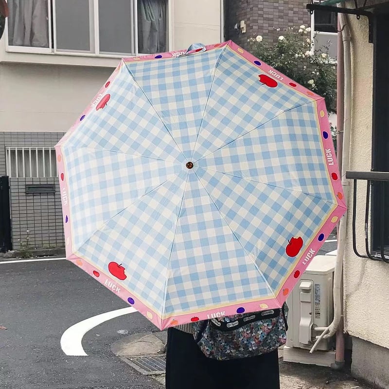 Ρετρό ομπρέλα για γυναίκες με καμπύλη γάντζο — για ήλιο και βροχή, UPF 50+ προστασία, 8 ράβδοι από ατσάλι, πολυεστερικό ύφασμα 190T, χειροκίνητος μηχανισμός ανοίγματος/κλεισίματος, δυνατότητα εκτύπωσης λογότυπου