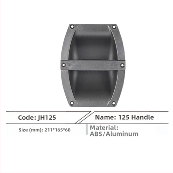 Accesorii pentru iluminat scenic și sunet — mâner din plastic, clemă pentru mâner lateral, bară transversală din aluminiu, model 125/126, Hua Bin