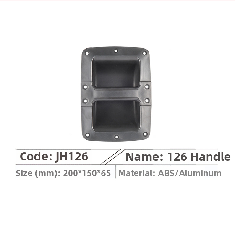 Accesorii pentru iluminat scenic și sunet — mâner din plastic, clemă pentru mâner lateral, bară transversală din aluminiu, model 125/126, Hua Bin