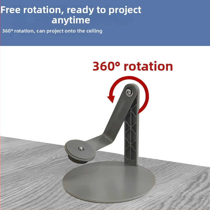 Star Shadow suport de proiector - compact pentru birou, extrem de stabil, unghi reglabil, multifuncțional