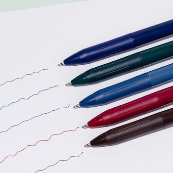 Στυλό με μπίλια, ρετρό σειρά, άκρη τύπου μπίλιας, άκρη από ανοξείδωτο ατσάλι, μελάνι γρήγορου στεγνώματος, κλείσιμο με πάτημα