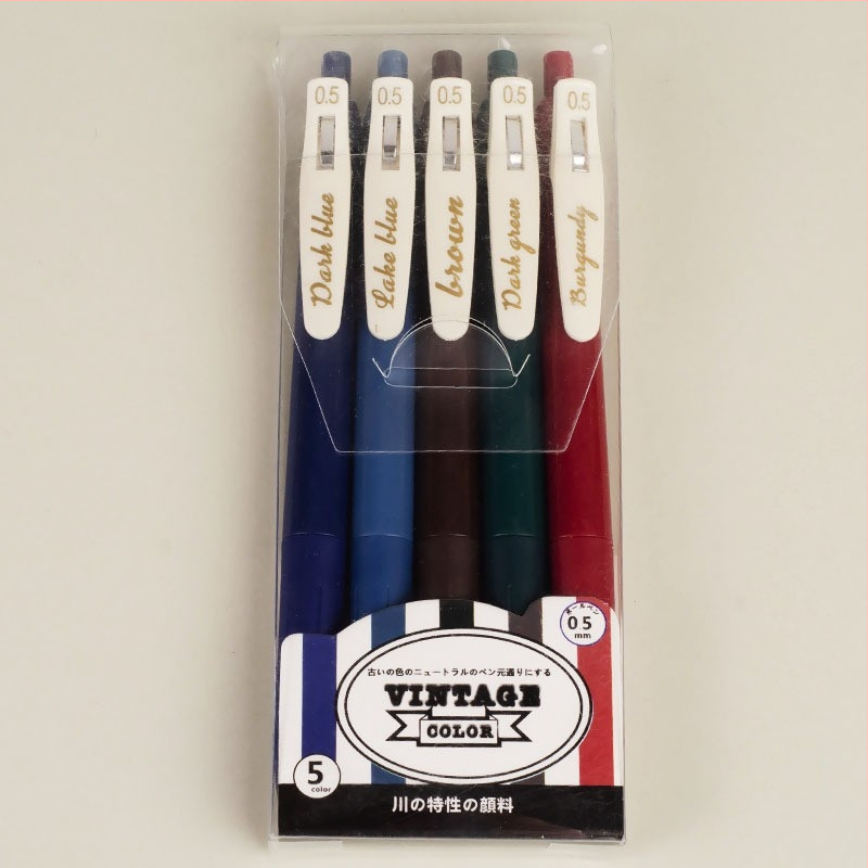 Στυλό με μπίλια, ρετρό σειρά, άκρη τύπου μπίλιας, άκρη από ανοξείδωτο ατσάλι, μελάνι γρήγορου στεγνώματος, κλείσιμο με πάτημα