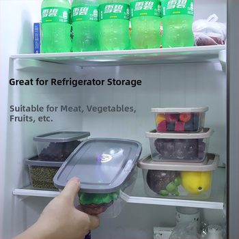 Cutie de depozitare pentru frigider – Plastic, stil simplu, origine Taizhou, portabilă, păstrarea prospețimii