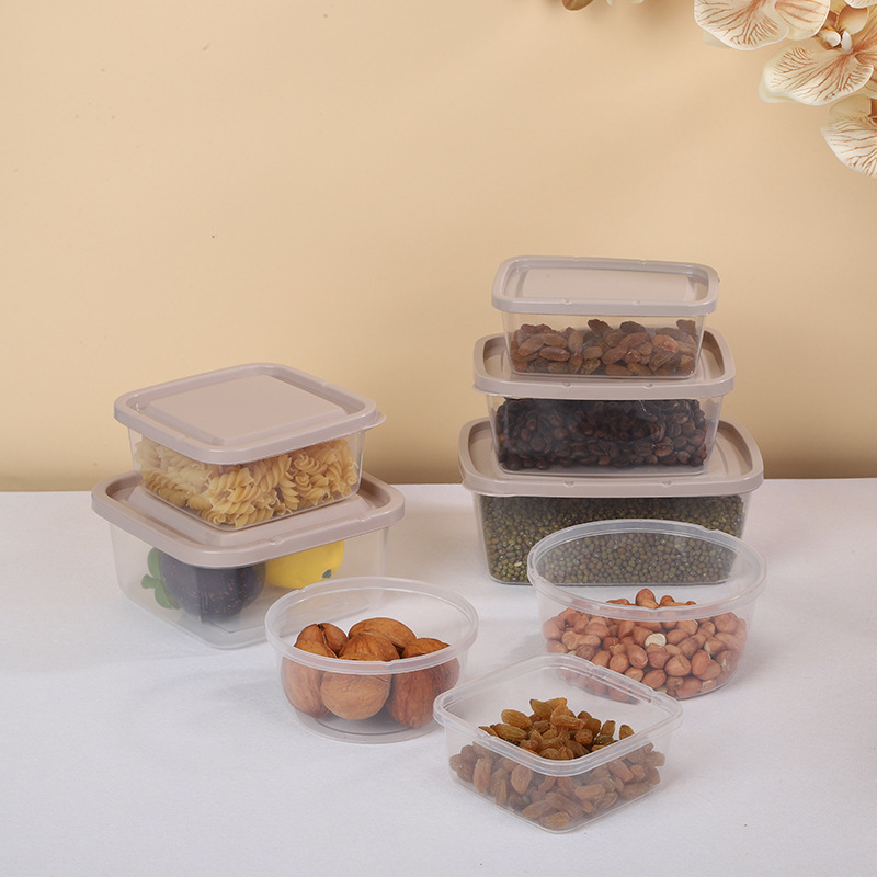 Cutie de depozitare pentru frigider – Plastic, stil simplu, origine Taizhou, portabilă, păstrarea prospețimii