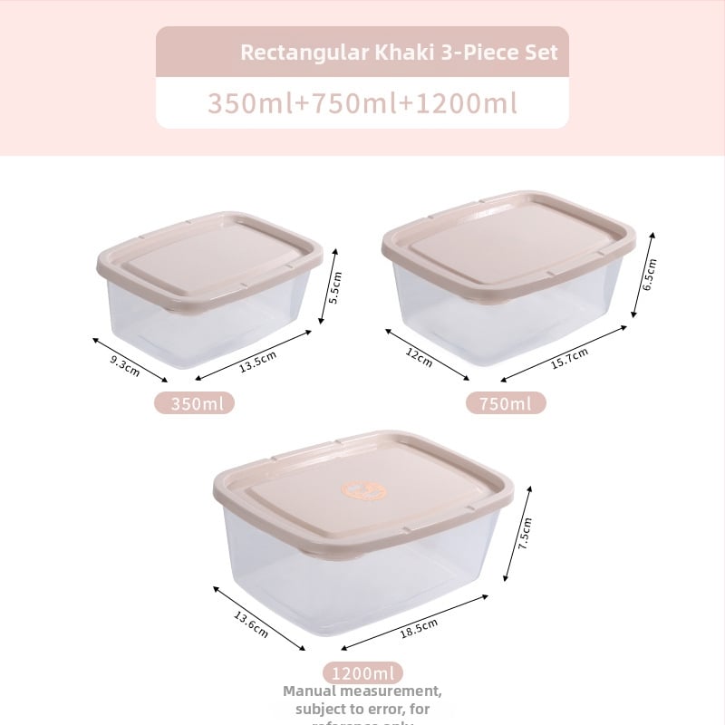 Cutie de depozitare pentru frigider – Plastic, stil simplu, origine Taizhou, portabilă, păstrarea prospețimii