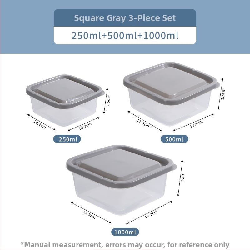 Cutie de depozitare pentru frigider – Plastic, stil simplu, origine Taizhou, portabilă, păstrarea prospețimii