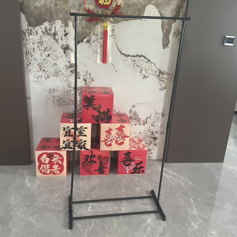 Stativ de întâmpinare pentru nuntă, din fier forjat, decor fundal, decor pentru locație